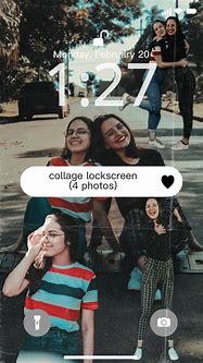 Image result for Collage Lock Screen