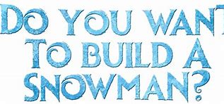 Image result for Do You Want to Build a Snowman Olaf SVG