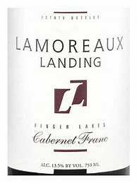 Image result for Lamoreaux Landing Cabernet Franc