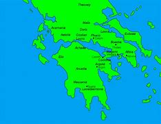 Image result for Ancient Greece Regions Map