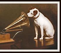 Image result for RCA Victor Dog Logo Poster