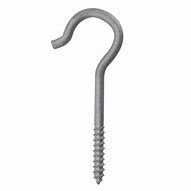 Image result for Galvanized Screw Hooks