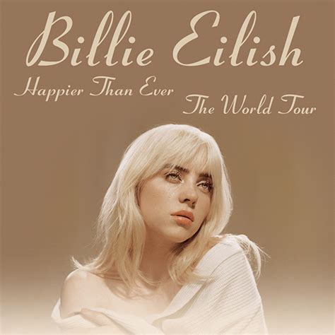 Billie Eilish World Tour Happier Than Ever