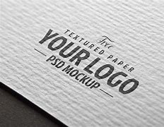 Image result for Paper Piece Logo Mock-Up PSD