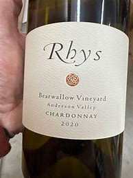 Image result for Rhys Chardonnay Bearwallow