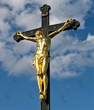 Image result for Jesus On the Cross Statue