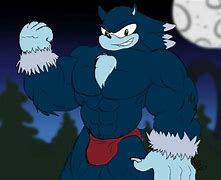 Image result for Sonic the Werehog Muscle
