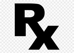 Image result for RX Clip Art Black and White