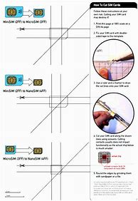 Image result for Micro Sim Card Template PDF