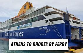 Image result for Greece Ferry Terminal Rhodos Swimming