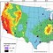 Image result for United States Earthquake Map
