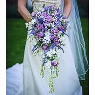 Image result for Purple and Blue Bridal Bouquets