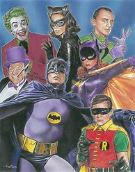 Image result for Batman 1966 Art