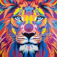 Image result for Pop Art Lion