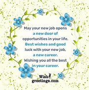 Image result for New Job Wishes