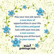 Image result for Good Luck New Job Messages