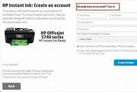 Image result for HP Ink Account Sign In