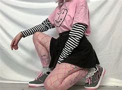 Image result for Pink Grunge Aesthetic Outfits