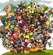 Image result for Old Nintendo Game Art Work