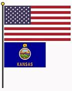 Image result for First Kansas Flag with Just a Star