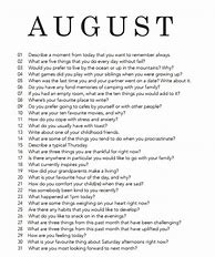 Image result for August Journal Prompts