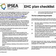 Image result for Ehcp Plan Template