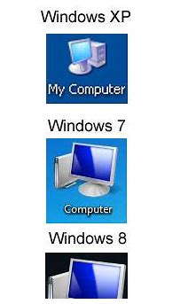 Image result for Windows 7 Computer Icon