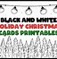 Image result for Funny Black and White Photo Christmas Cards