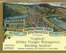 Image result for Alfred Merkelbach Urziger Wurzgarten Riesling Spatlese* feinherb