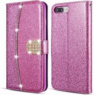 Image result for iPhone 8 Plus Purple Glitter Cases W Kickstand