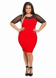 Image result for Ashley Stewart Red Dress
