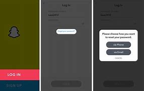 Image result for Snapchat Login iPhone