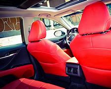 Image result for Grey XSE Canry Toyota Red Interior