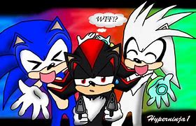 Image result for Baby Sonic Shadow Silver the Hedgehog