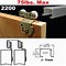 Image result for Bypass Cabinet Door Locks