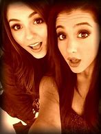 Image result for Victoria Justice and Ariana Grande Victorious