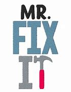 Image result for Mr Fix-It Craft Sign