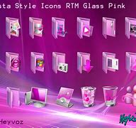 Image result for Cute Pink Desktop Icons