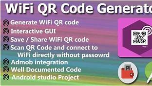 Image result for WiFi QR Stand