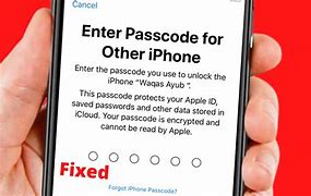 Image result for Enter iPhone Passcode Stuck