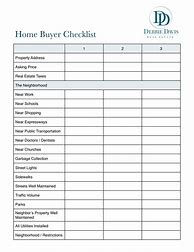 Image result for Real Estate Showing Checklist
