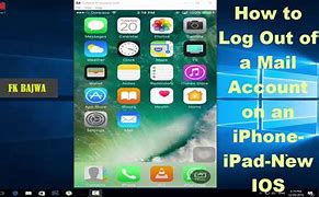Image result for iPad Mail Sign Out