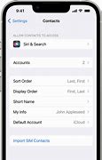 Image result for Manage Contacts On iPhone