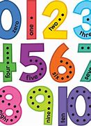 Image result for Colorful Printable Numbers