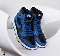 Image result for Air Jordan 1 Dark Blue