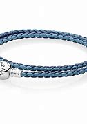 Image result for Pandora Blue Leather Bracelet