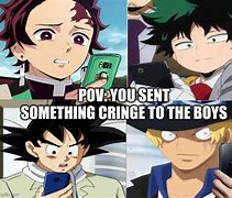 Image result for Anime Phone Memes