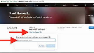 Image result for Apple ID Example Email