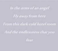 Image result for Arms of an Angel Lyrics