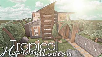 Image result for Tropical Bloxburg House